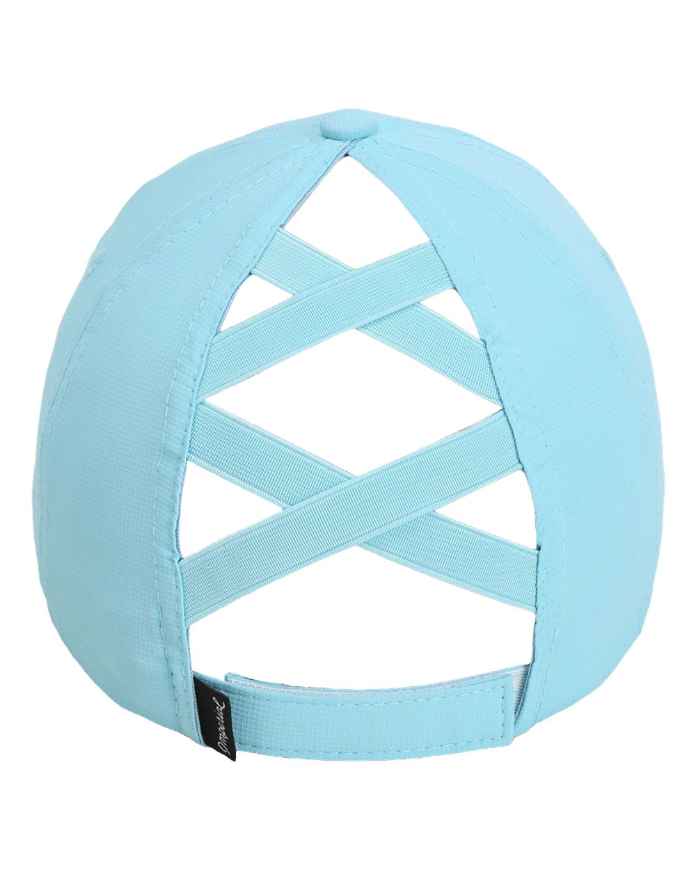 Spanish Fly Logo Leather Patch Ponytail Hat