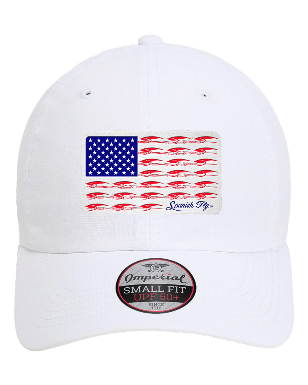 Spanish Fly Flag Ponytail Hat