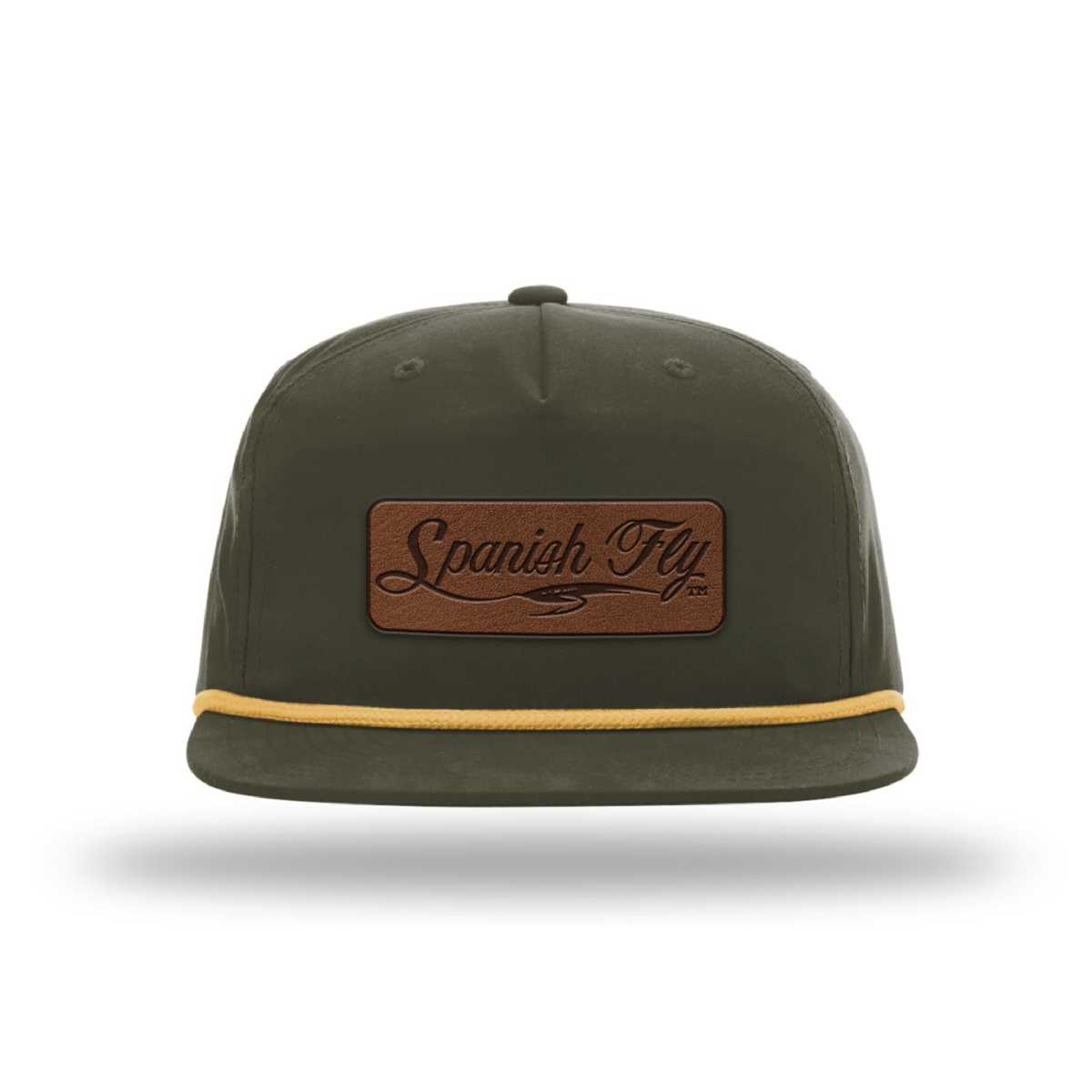 Spanish Fly Leather Patch UPF50+ Performance Rope Hat