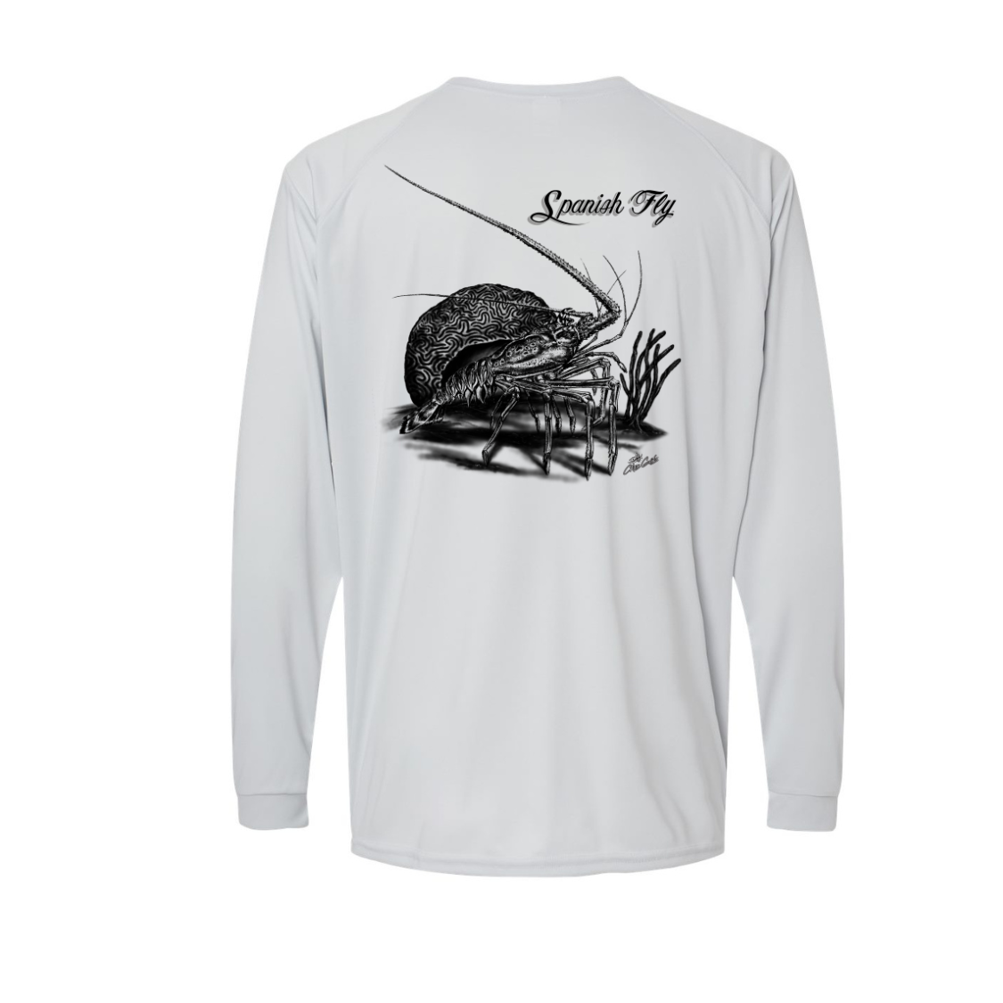 Spanish Fly Performance Shirt – Lobster King Design by Caleb Goins