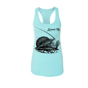 Women’s Spanish Fly Tank – Lobster King Design by Caleb Goins