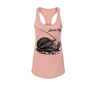 Women’s Spanish Fly Tank – Lobster King Design by Caleb Goins