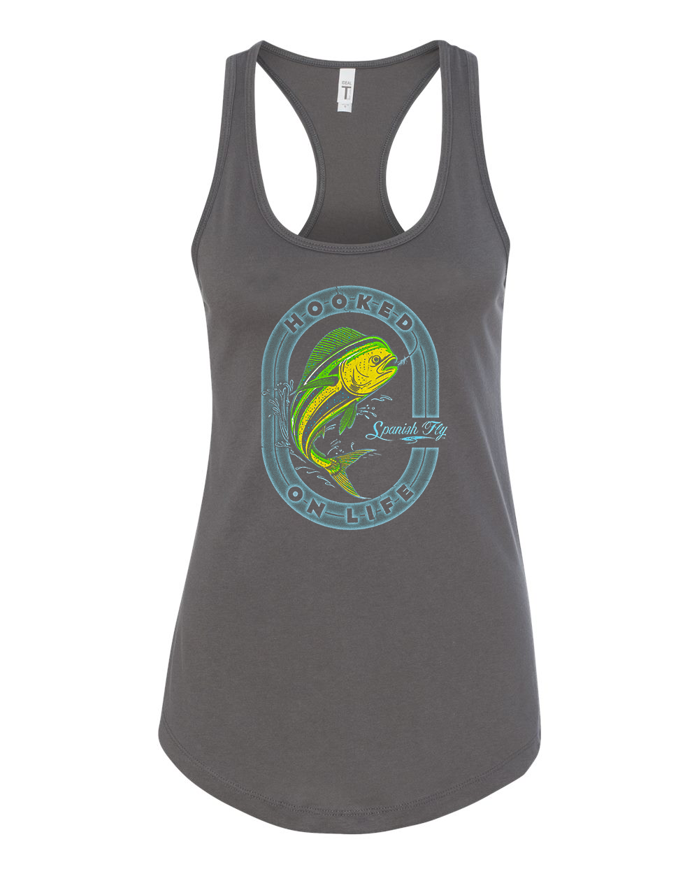 Women's Hooked on Life Racerback Tank Top