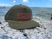 Spanish Fly Leather Patch UPF50+ Performance Rope Hat