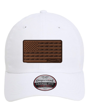 Spanish Fly Flag Leather Patch Ponytail Hat