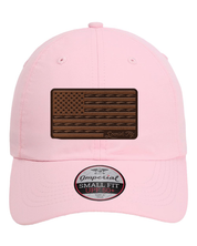 Spanish Fly Flag Leather Patch Ponytail Hat