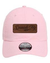 Spanish Fly Logo Leather Patch Ponytail Hat