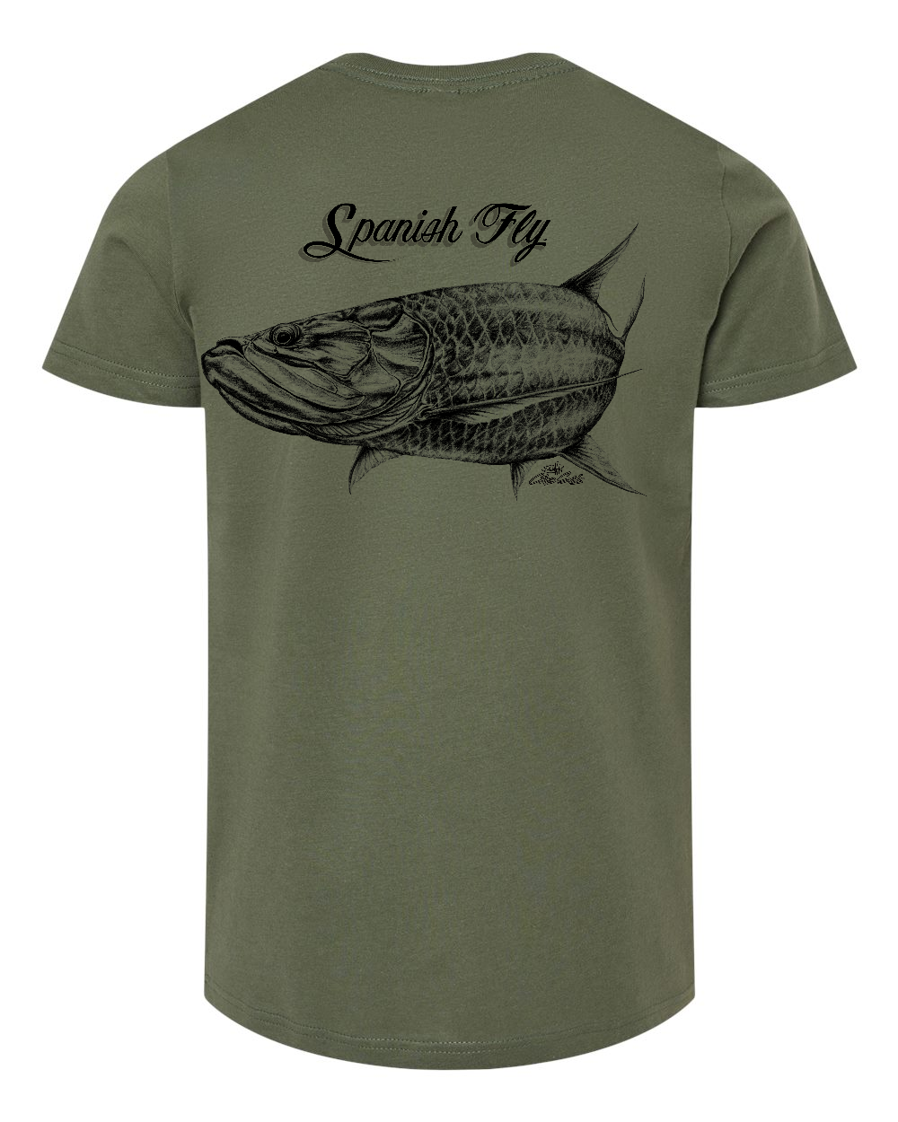 Youth Spanish Fly Tee – Tarpon Tides Design