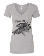 Womens Silver Shadows V-Neck