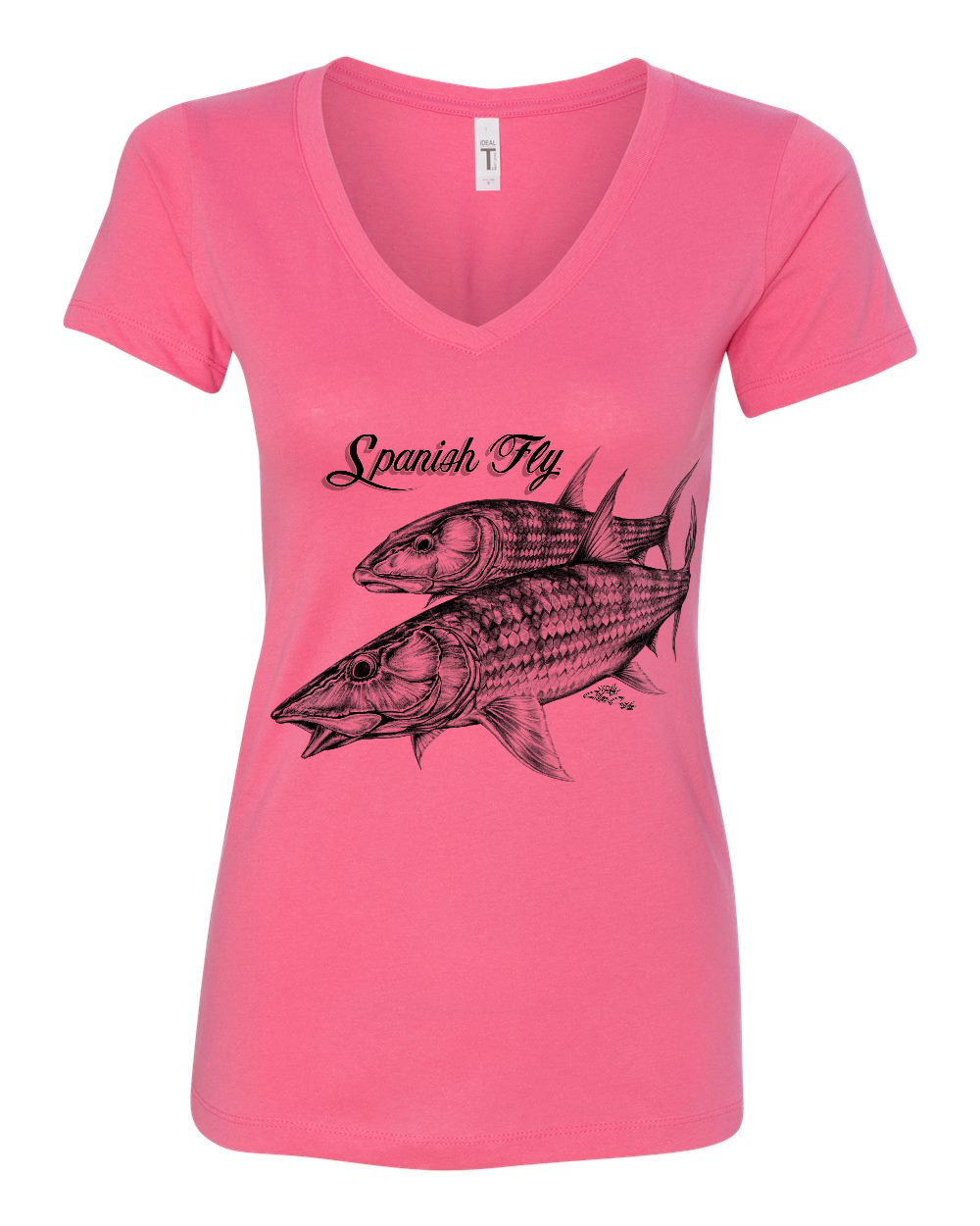 Womens Silver Shadows V-Neck