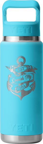 Spanish Fly Captain's Yeti Rambler 26 oz + Straw