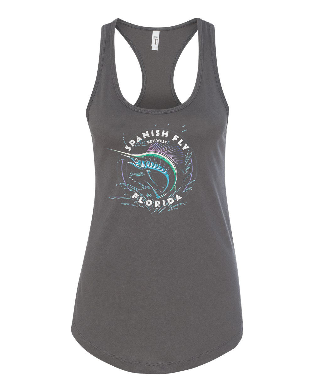 Women's Sail Fish Racerback Tank Top