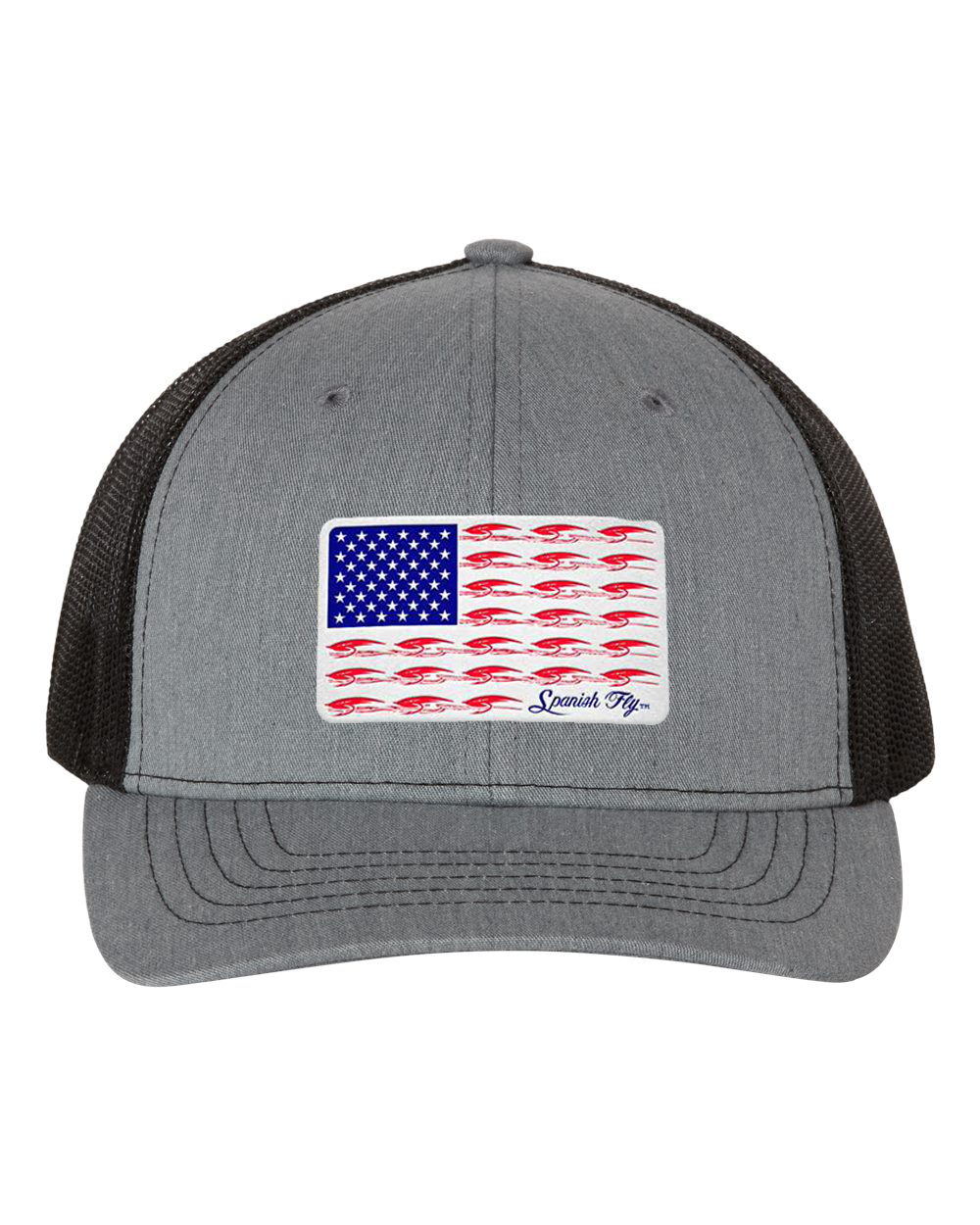 Youth Spanish Fly Red, White, & Blue Trucker Hat