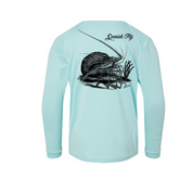 Youth Lobster King Performance Long Sleave