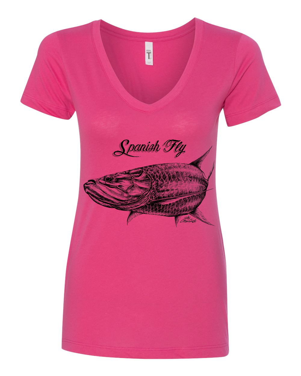 Womens V Neck Tarpon Tide