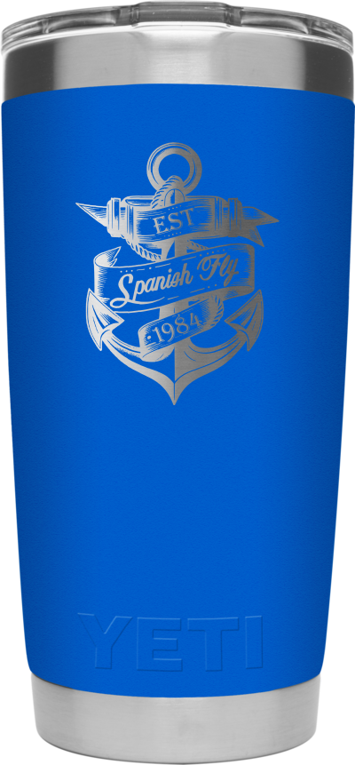 Spanish Fly Captain's Yeti Rambler 20 oz