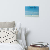 Jose Wejebe Beach Cast - Spanish Fly Metal print