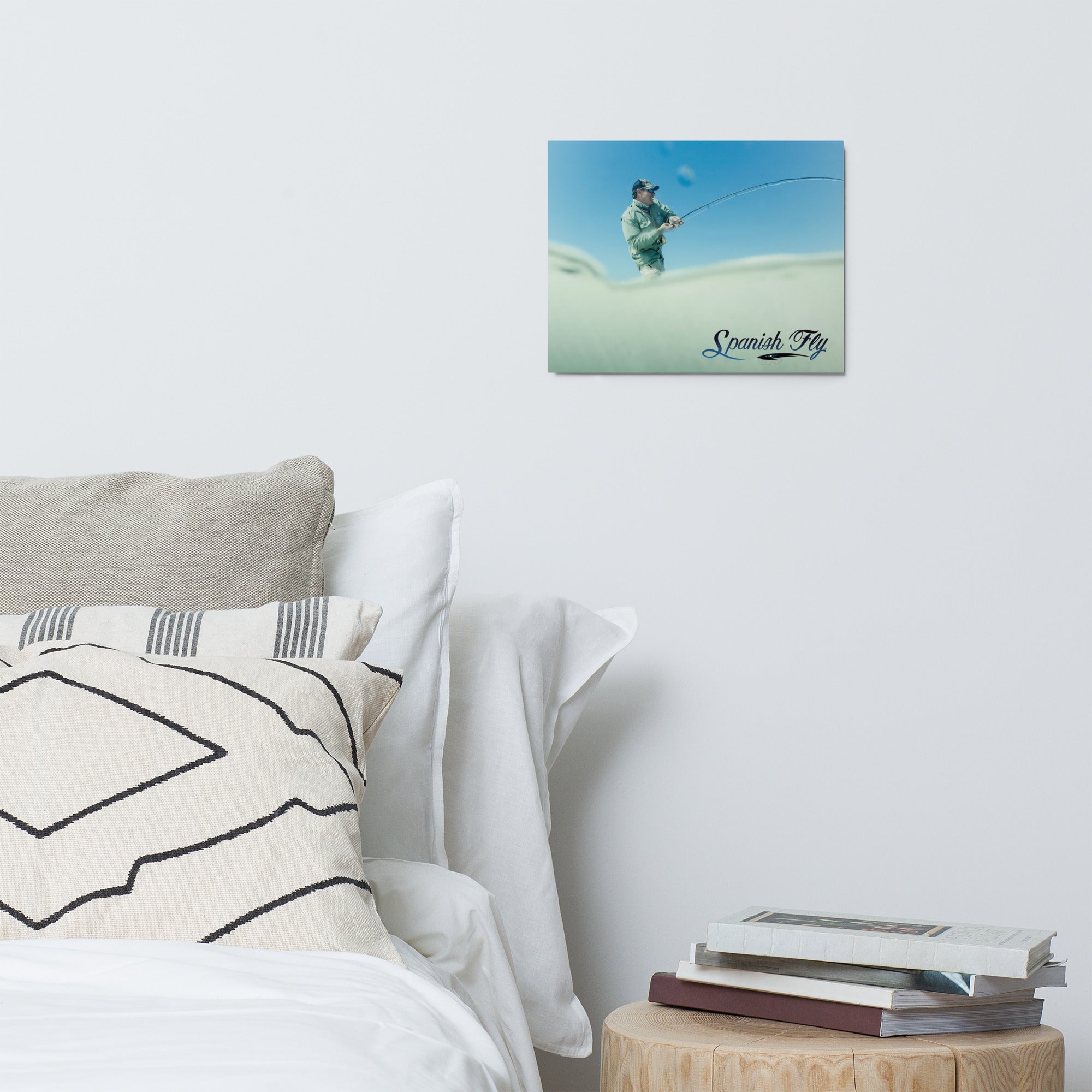 Jose Wejebe Fishing - Spanish Fly Metal print