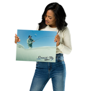 Jose Wejebe Fishing - Spanish Fly Metal print