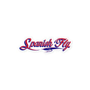 Red White and Blue Spanish Fly Decal