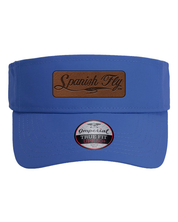Spanish Fly Leather Patch Visor