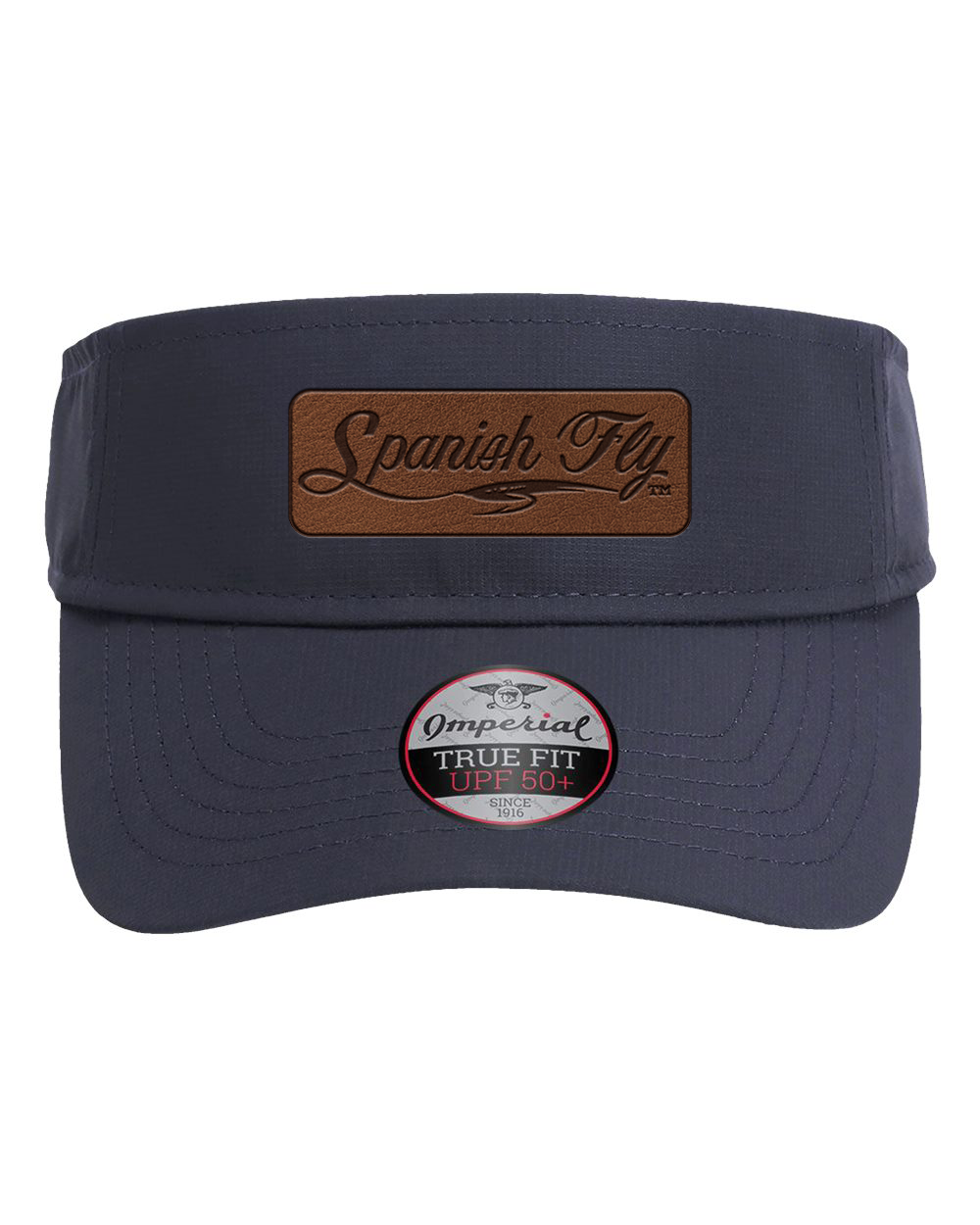 Spanish Fly Leather Patch Visor