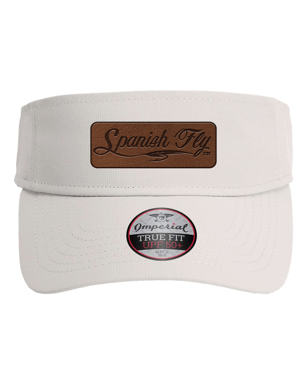 Spanish Fly Leather Patch Visor