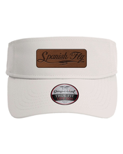 Spanish Fly Leather Patch Visor