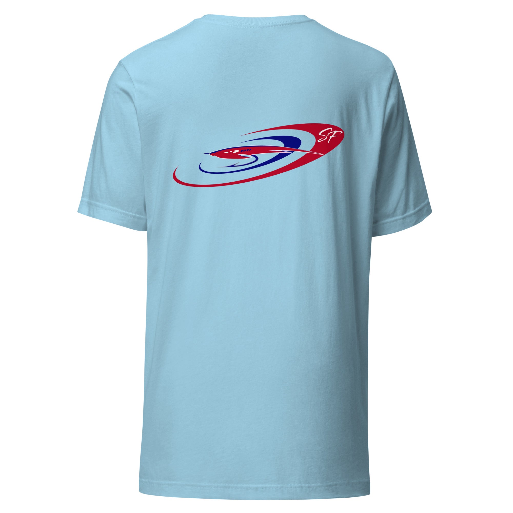 Red White Blue Spanish Fly Logo T-Shirt