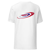 Red White Blue Spanish Fly Logo T-Shirt