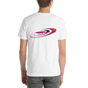 Red White Blue Spanish Fly Logo T-Shirt