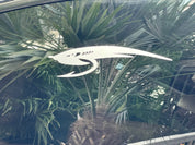 White Spanish Fly Bug Transfer Sticker