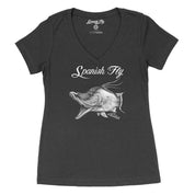 Spanish Fly HogFather Women's V-Neck T-Shirt