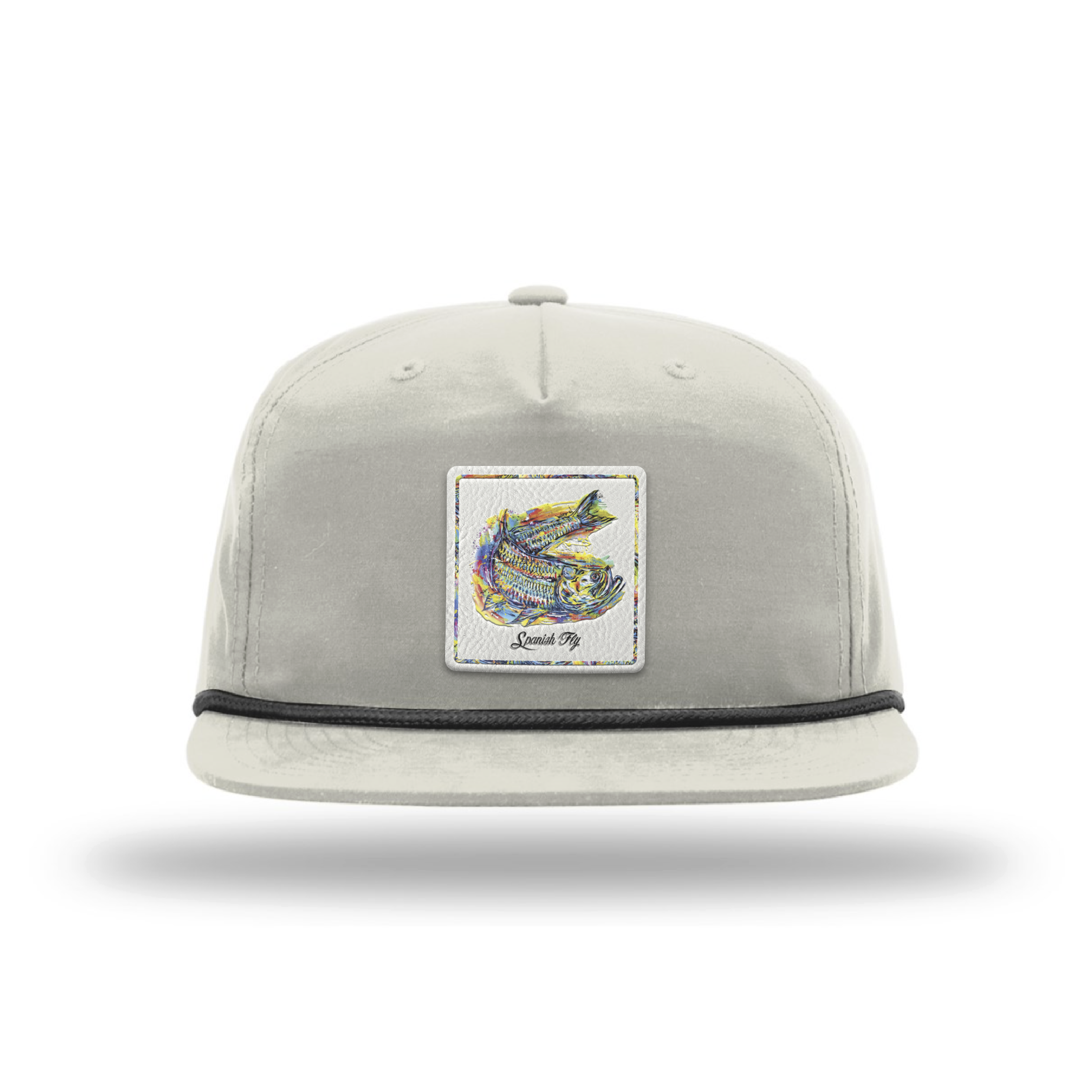 Spanish Fly “Neon Tide” Tarpon Suede Patch Snapback