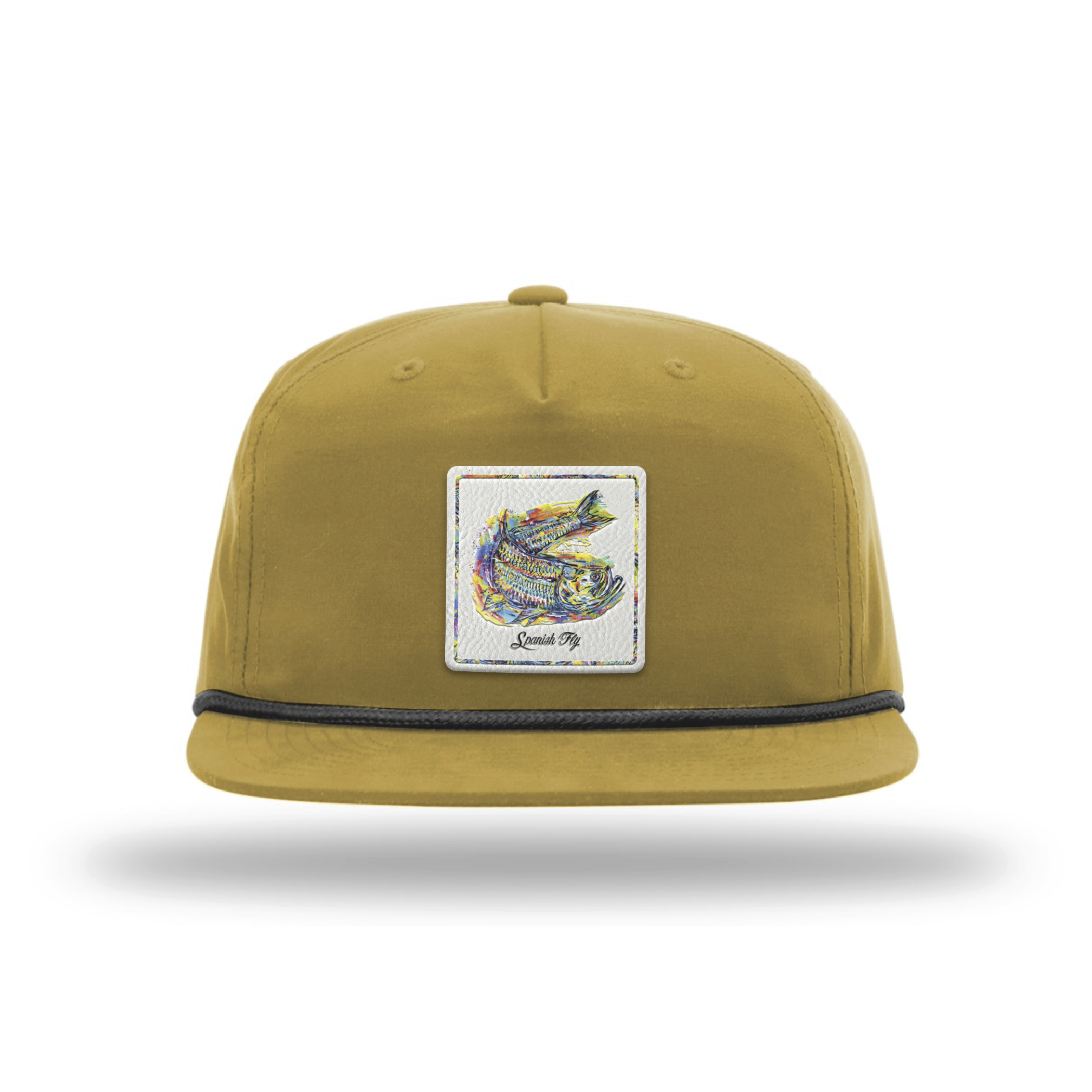 Spanish Fly “Neon Tide” Tarpon Suede Patch Snapback