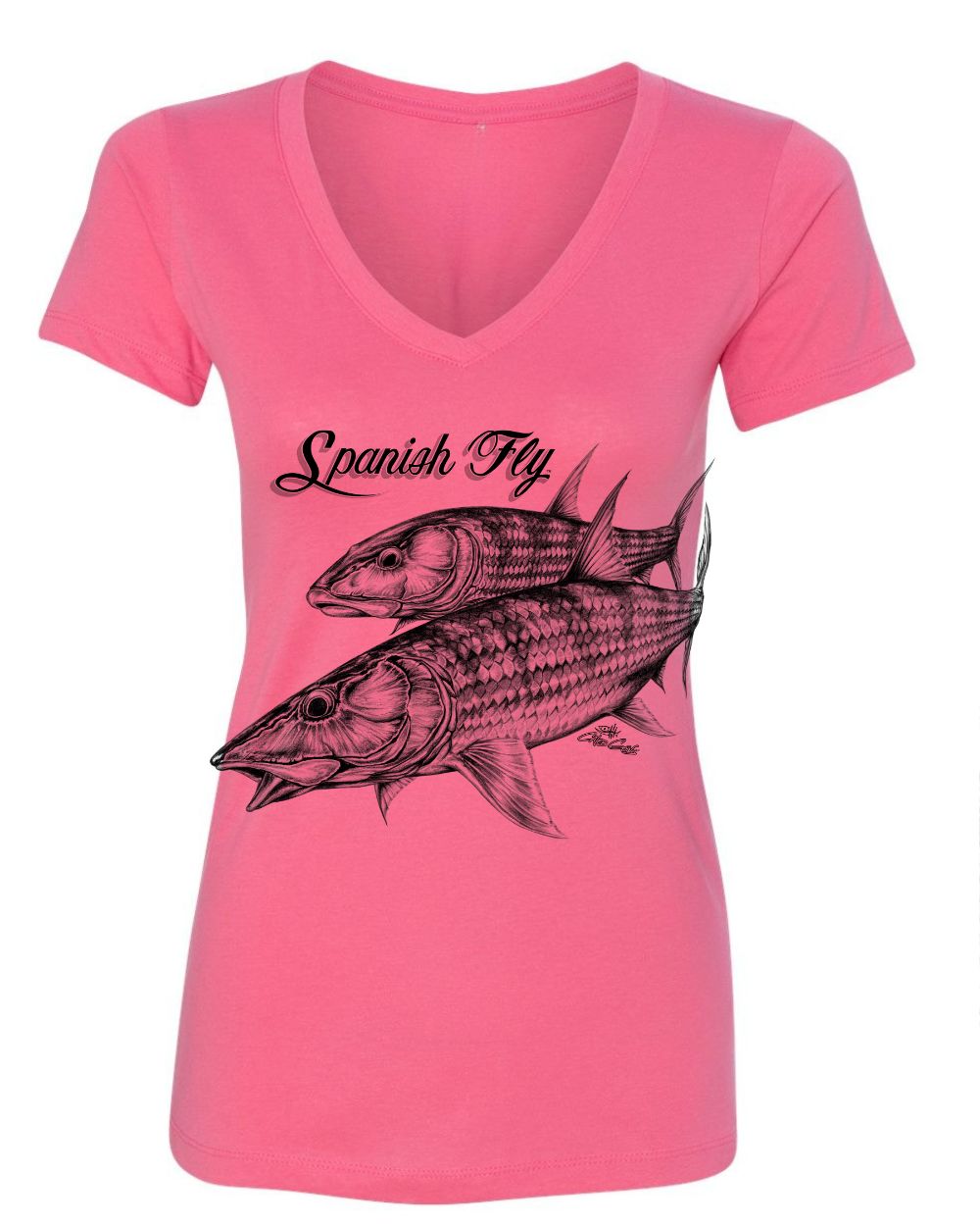 Womens Silver Shadows V-Neck