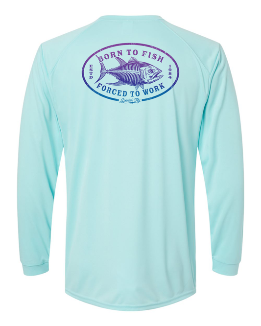 Spanish Fly Born To Fish Performance Long Sleeve