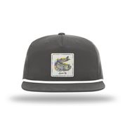 Spanish Fly “Neon Tide” Tarpon Suede Patch Snapback