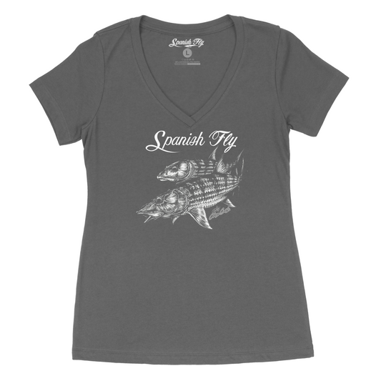 Women's Silver Shadows V-Neck