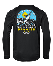 Youth Fishing Goals Performance Long Sleeve