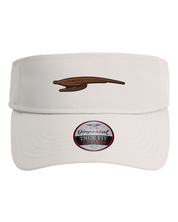 Spanish Fly Bug Leather Patch Visor