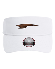 Spanish Fly Bug Leather Patch Visor