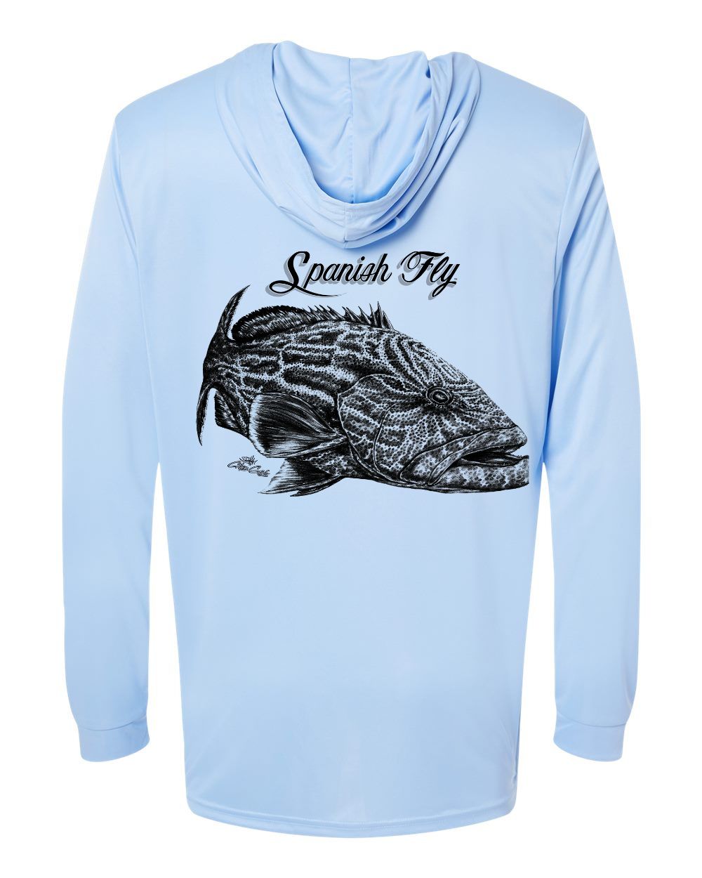 Gulf Giant Performance Hooded Long Sleeve