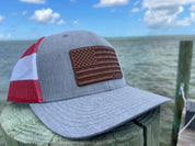 Spanish Fly American Flag Trucker Hat