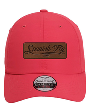 Spanish Fly Logo Leather Patch Ponytail Hat