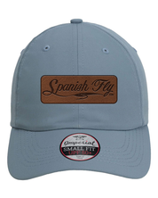 Spanish Fly Logo Leather Patch Ponytail Hat
