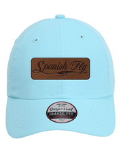Spanish Fly Logo Leather Patch Ponytail Hat