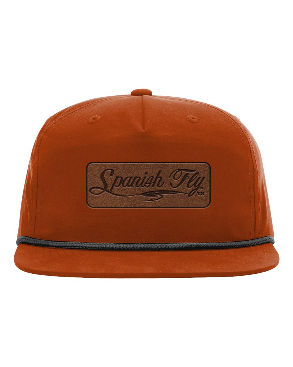 Spanish Fly Leather Patch UPF50+ Performance Rope Hat
