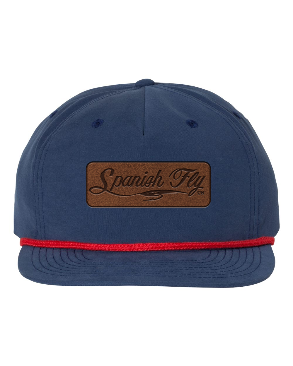 Spanish Fly Leather Patch UPF50+ Performance Rope Hat