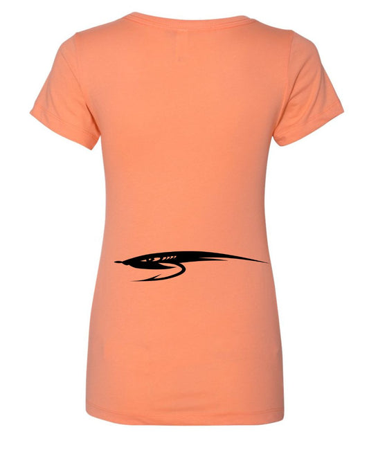 Womens V Neck Tarpon Tide
